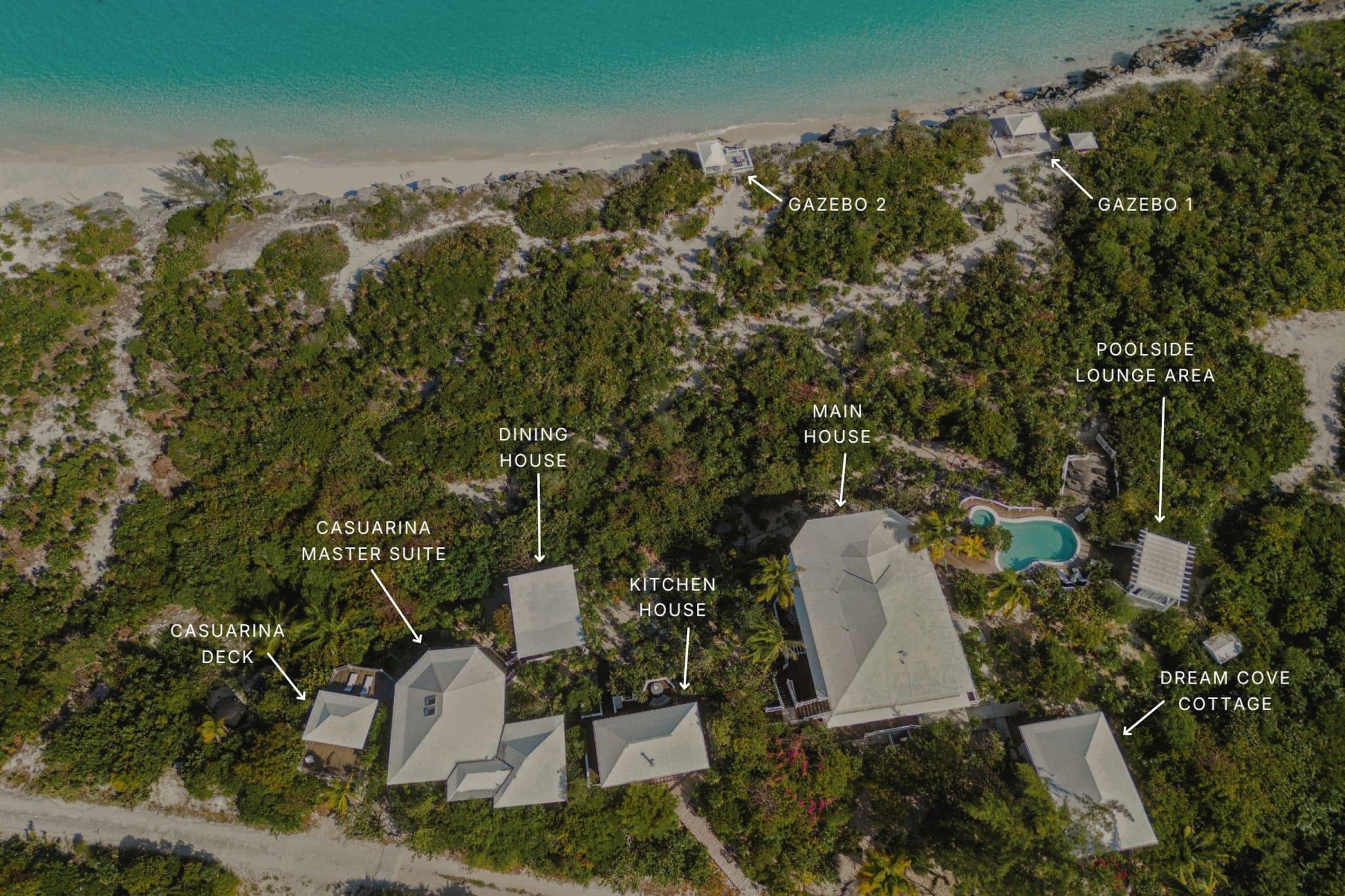 Pool and hot tub overlooking the Atlantic